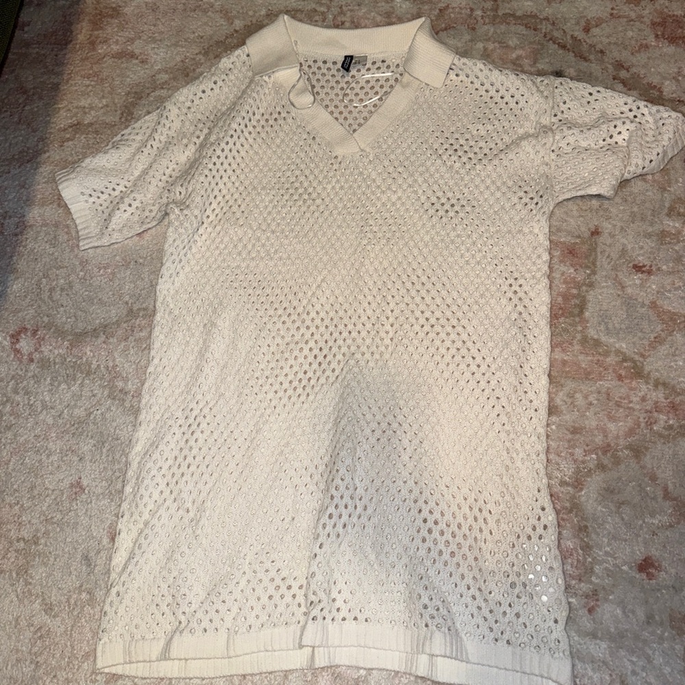 Chicwish Ivory Knit Pullover Dress (H&M)